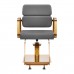 Hairdressing Chair GABBIANO PORTO GOLD grey